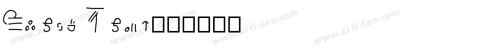 Blair Caps字体转换